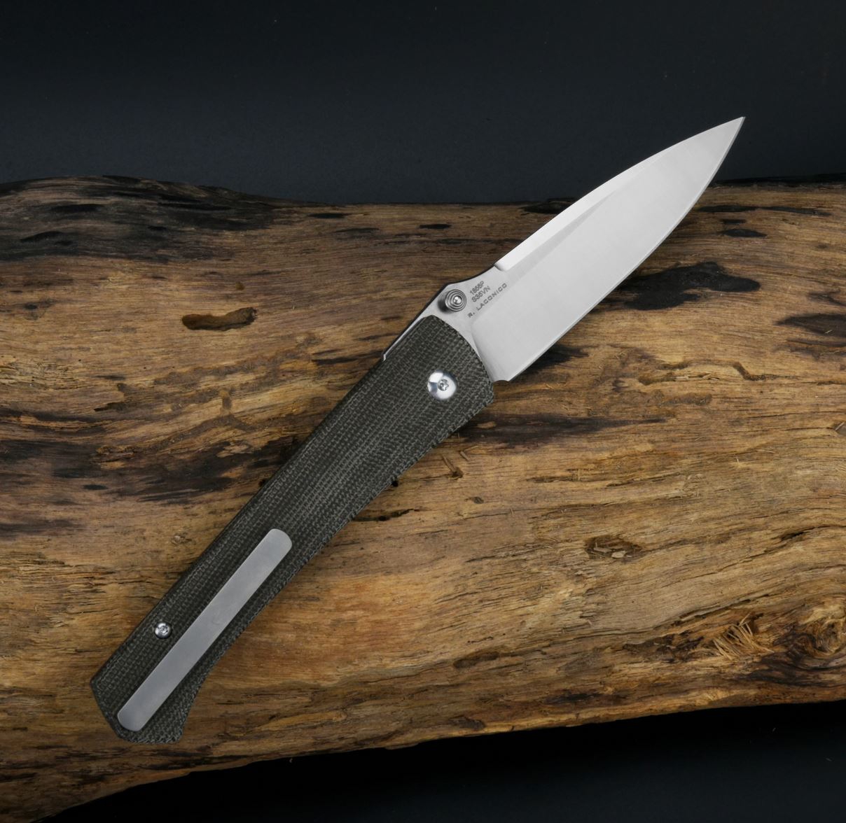 ARTC1856P-ODG Andromeda S35VN, OD Green Micarta