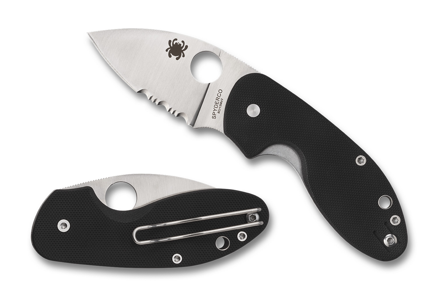 Spyderco C246GPS Insistent, G-10 Black