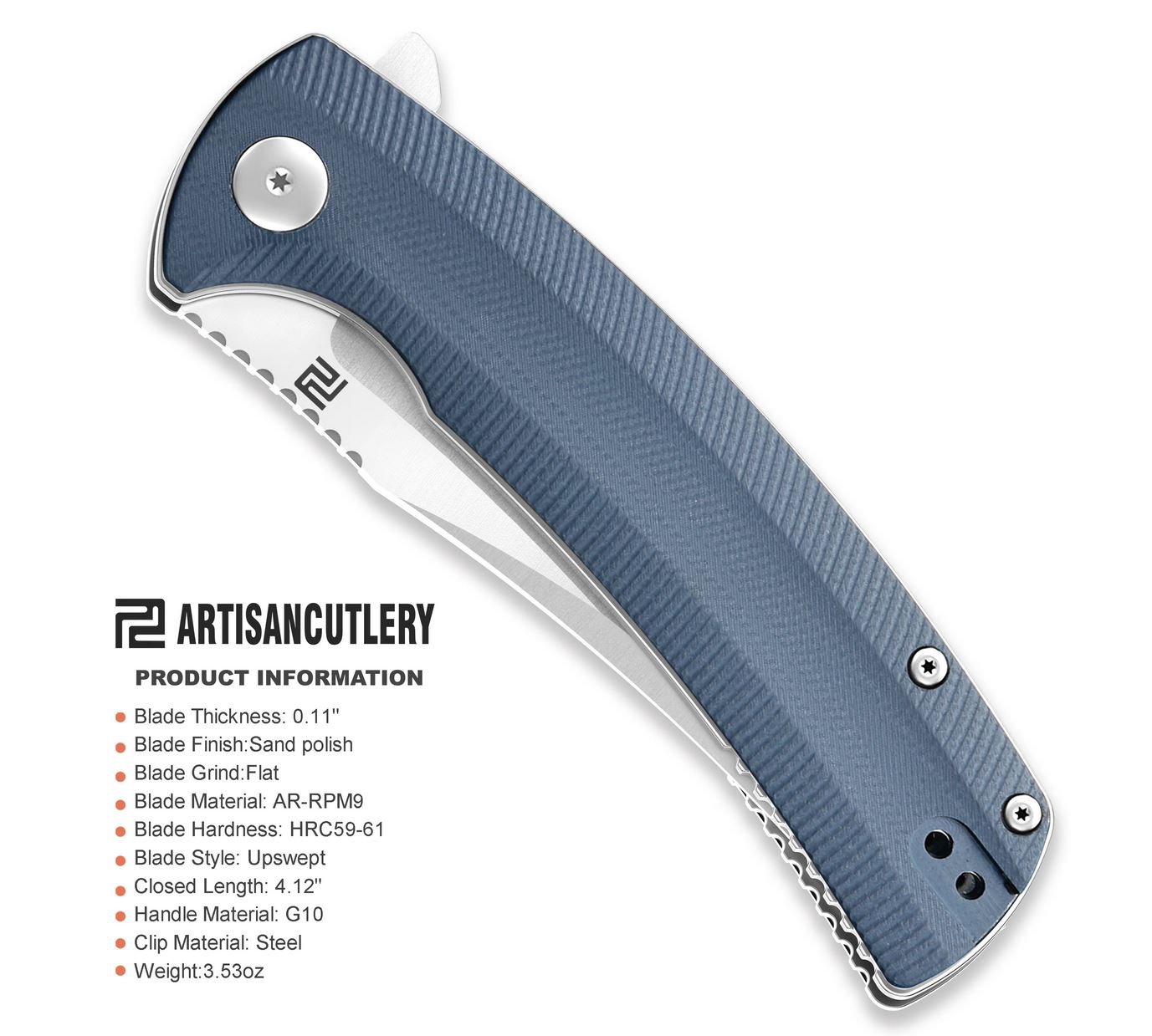 ARTC1845P-GY Arroyo AR-RPM9, Gray G10