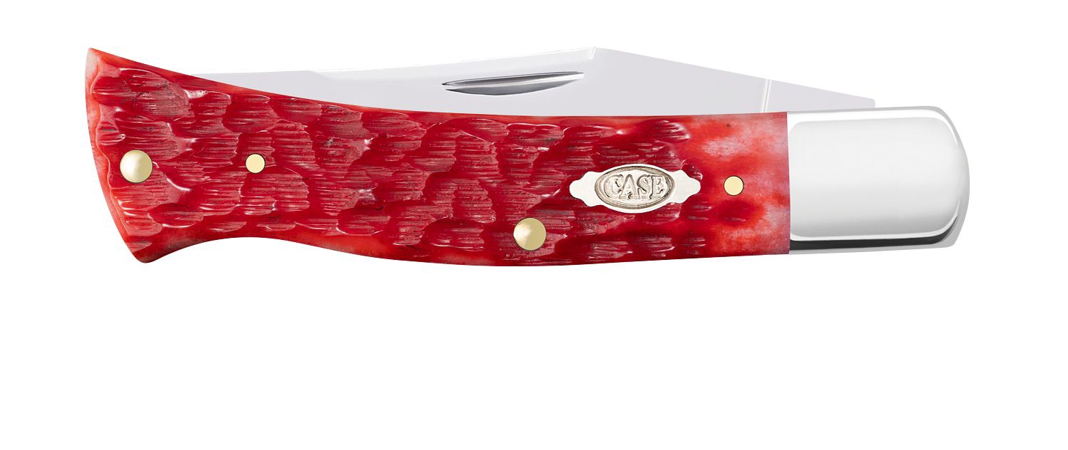 Case CS Dark Red Bone Axe Handle