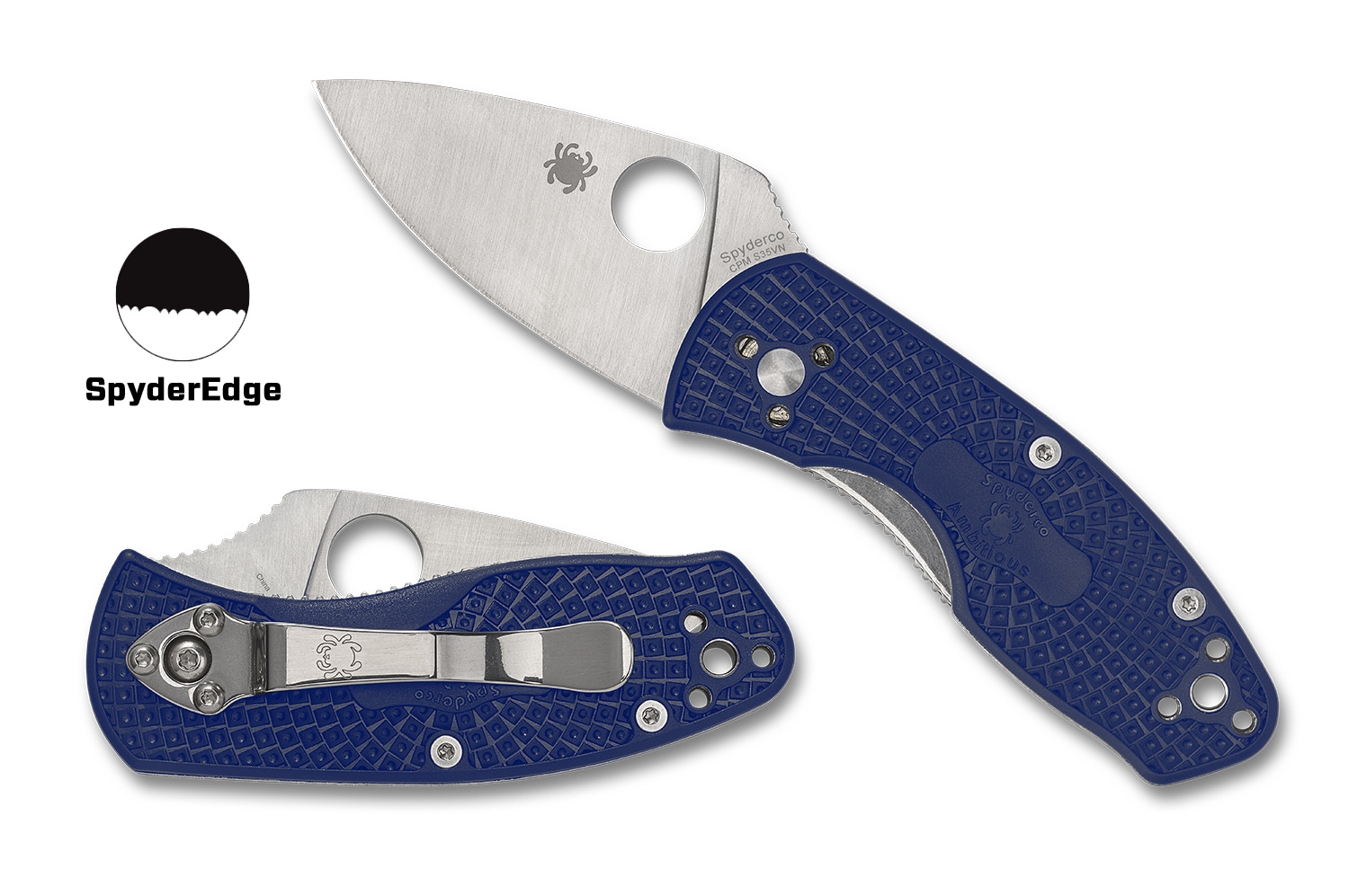 Spyderco C148SBL Ambitious Lightweight, CPM S35VN