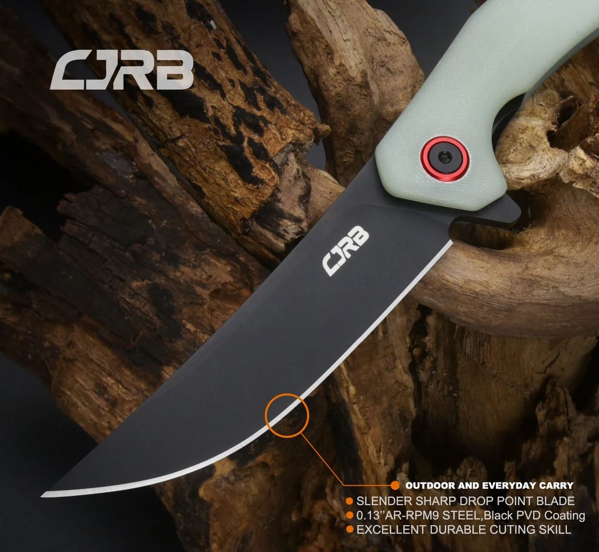 CJRBJ1906-BNTG Gobi AR-RPM9, Nat. Green G10, Black