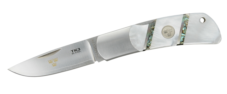 Fällkniven TK3mopc Tre Kronor - Mother of Pearl