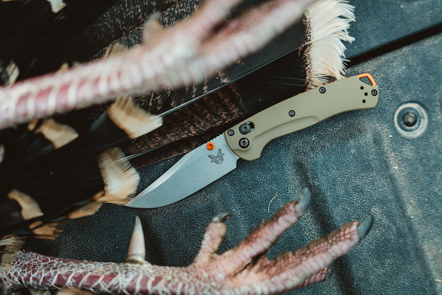 Benchmade 15534 MINI TAGGEDOUT, OD Green G10