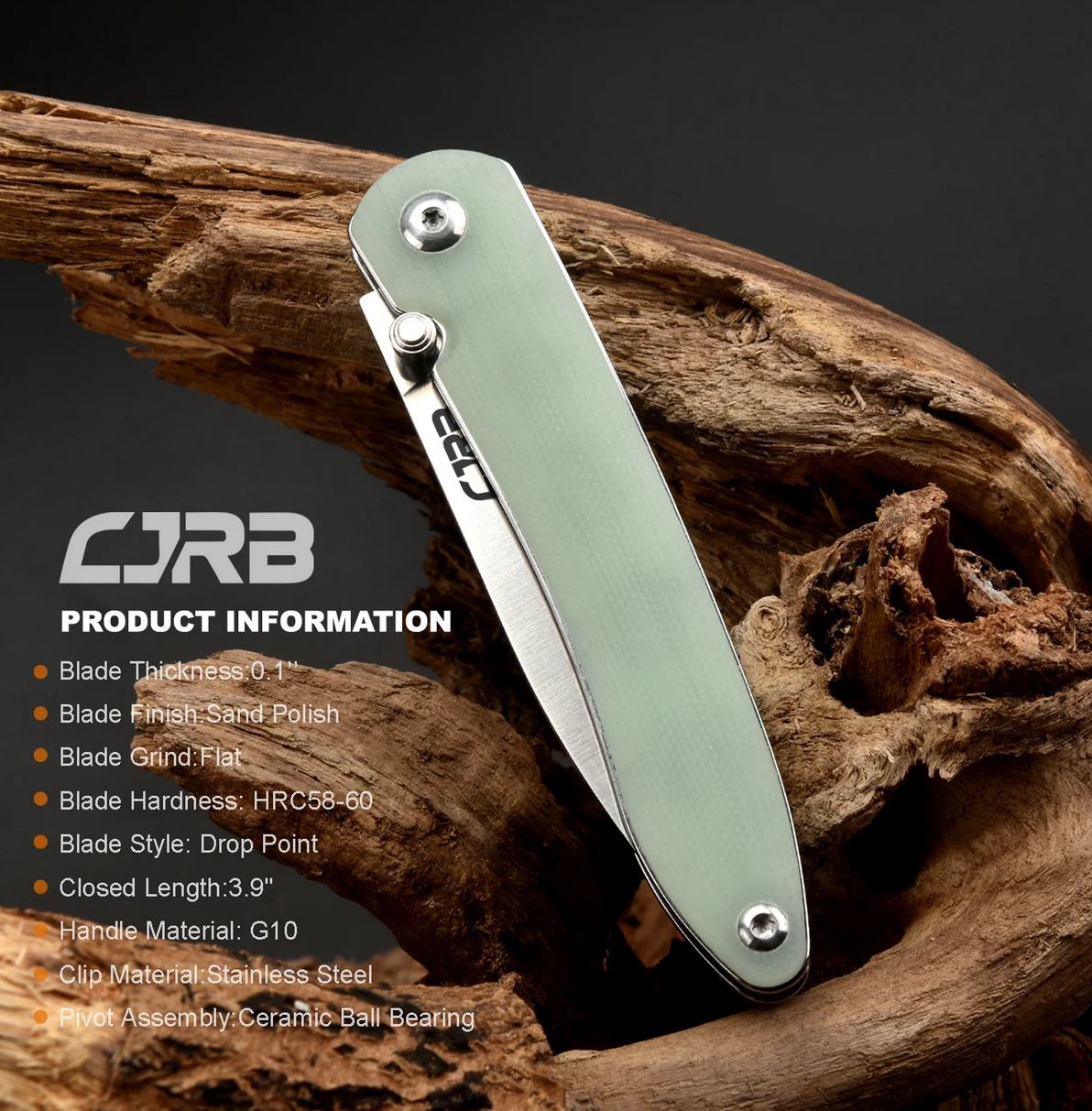 CJRBJ1917-NTG Ria Sandvick12C27, Natural Green G10