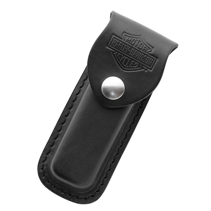 Case Medium Lederscheide - Harley-Davidson schwarz