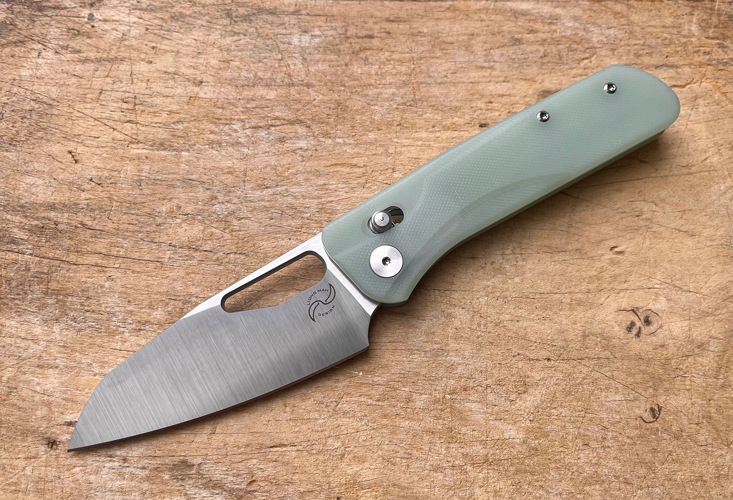 Liong Mah KUF, Crossbar Lock, Jade G10, Magnacut