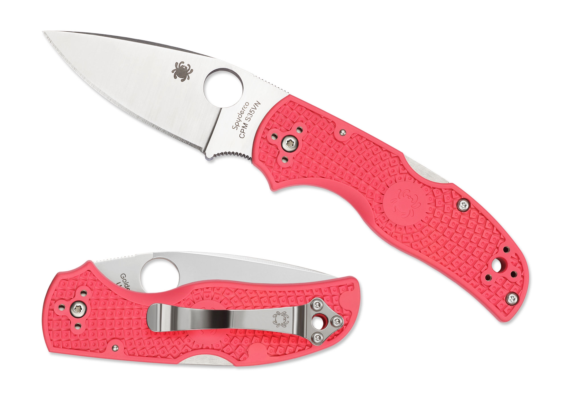 Spyderco C41PPN5 Native 5, FRN Pink