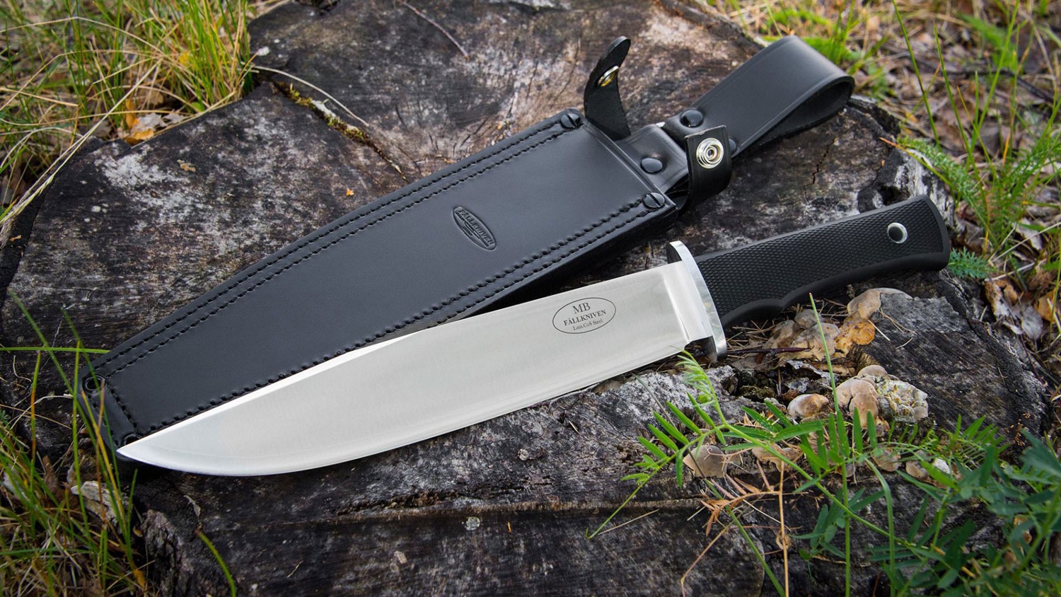 Fällkniven MB - Modern Bowie - Leder