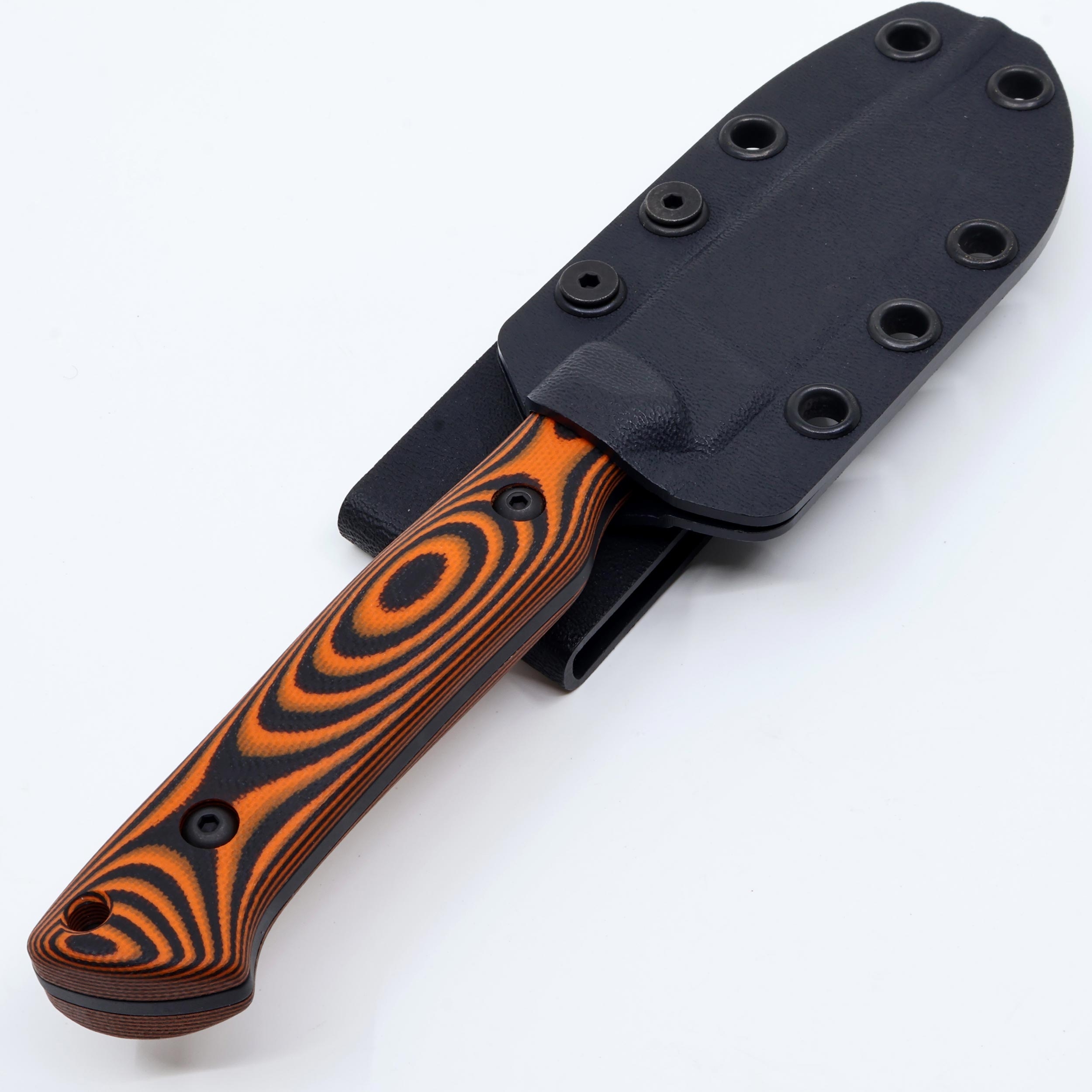 White River Small Game Orange/ Black G10, Magnacut