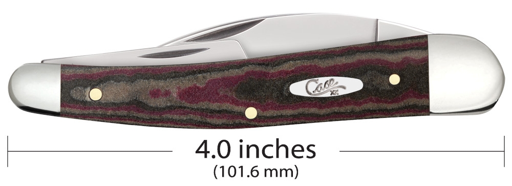 Case SS Rustic Red Richlite Seahorse Whittler