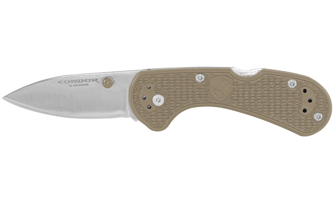 Condor CADEJO DROP POINT FOLDER, DESERT