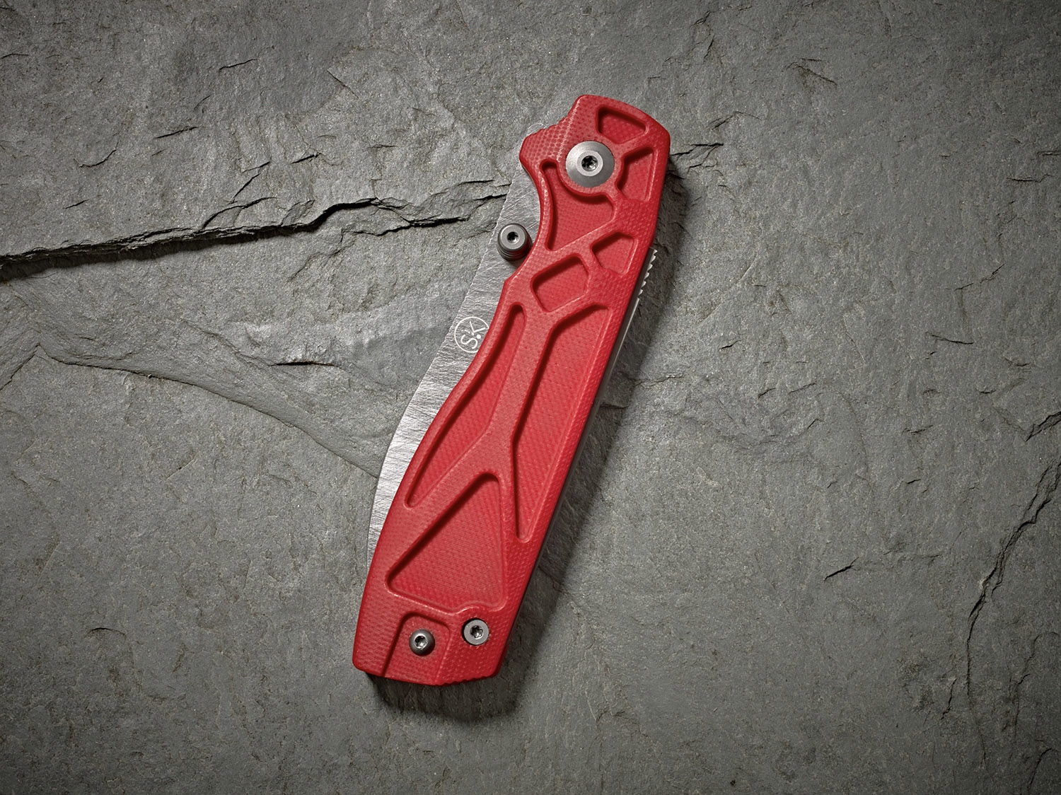 Sandrin Torino, Wolframcarbit Recoil Lock, Red G10