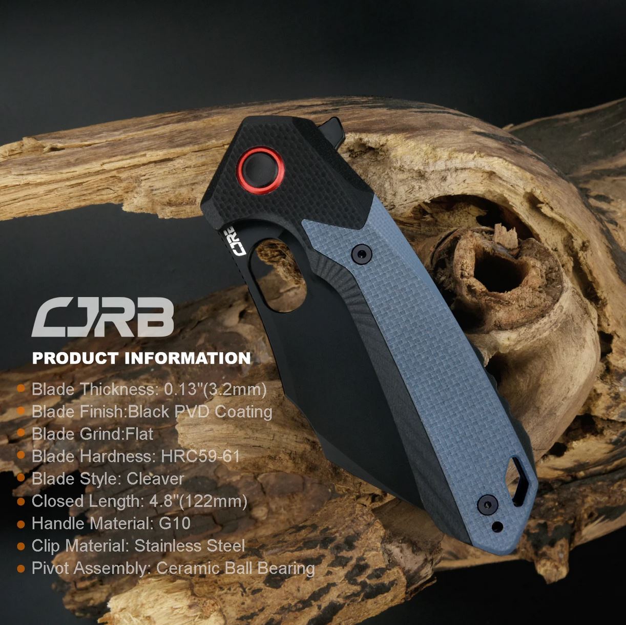 CJRBJ1923-BBU Caldera AR-RPM9, Blue G10
