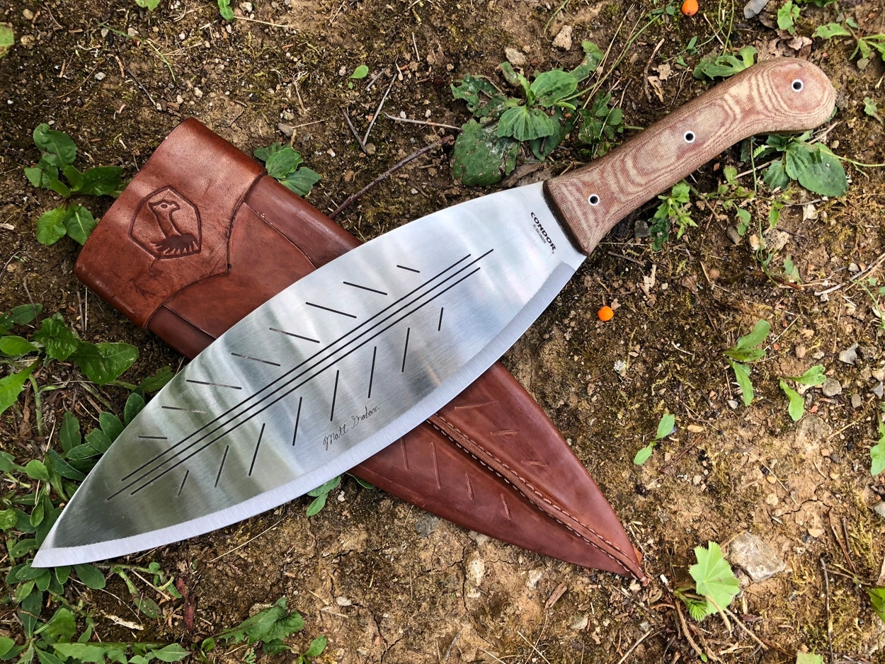 Condor BIG LEAF MACHETE - neue Version (1095HCS)