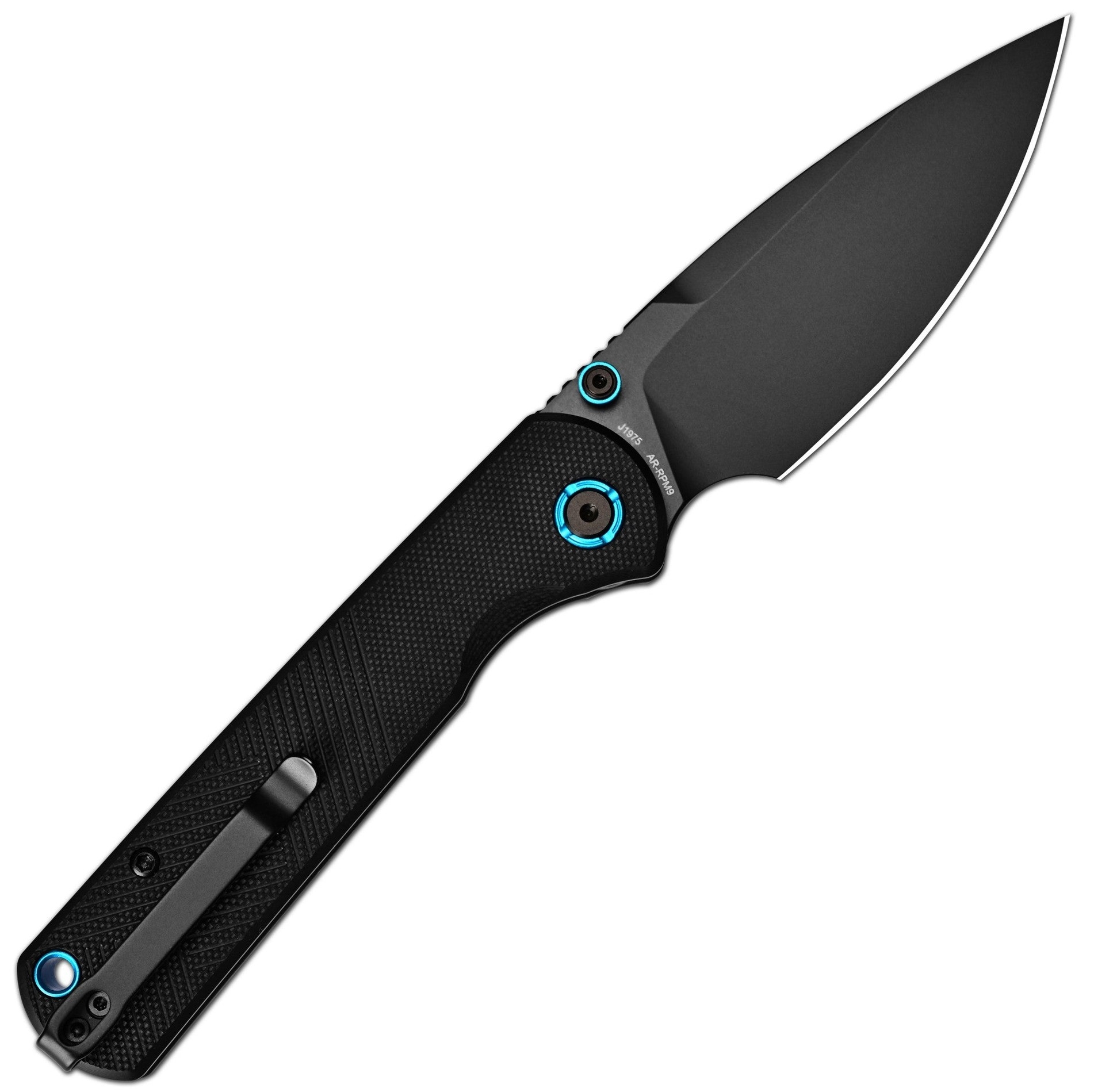 CJRBJ1975-BBK Latitude, Black G10, Black Blade