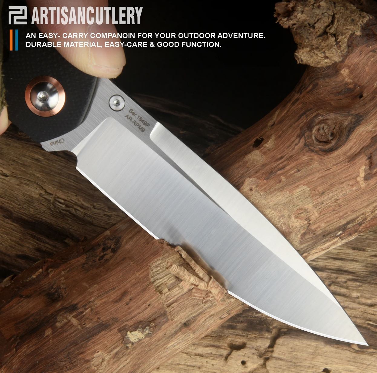 ARTC1849P-BK Sirius AR-RPM9, Black G10