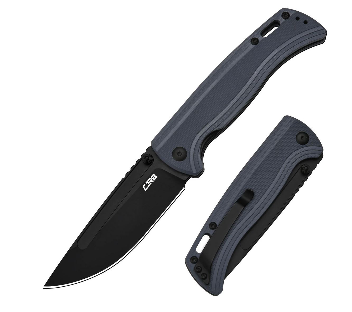 CJRBJ1932-BGY Resource AR-RPM9 Grey G10, Black