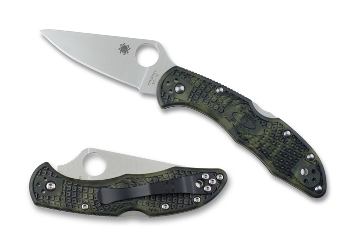 Spyderco C11ZFPGR Delica 4 Zome