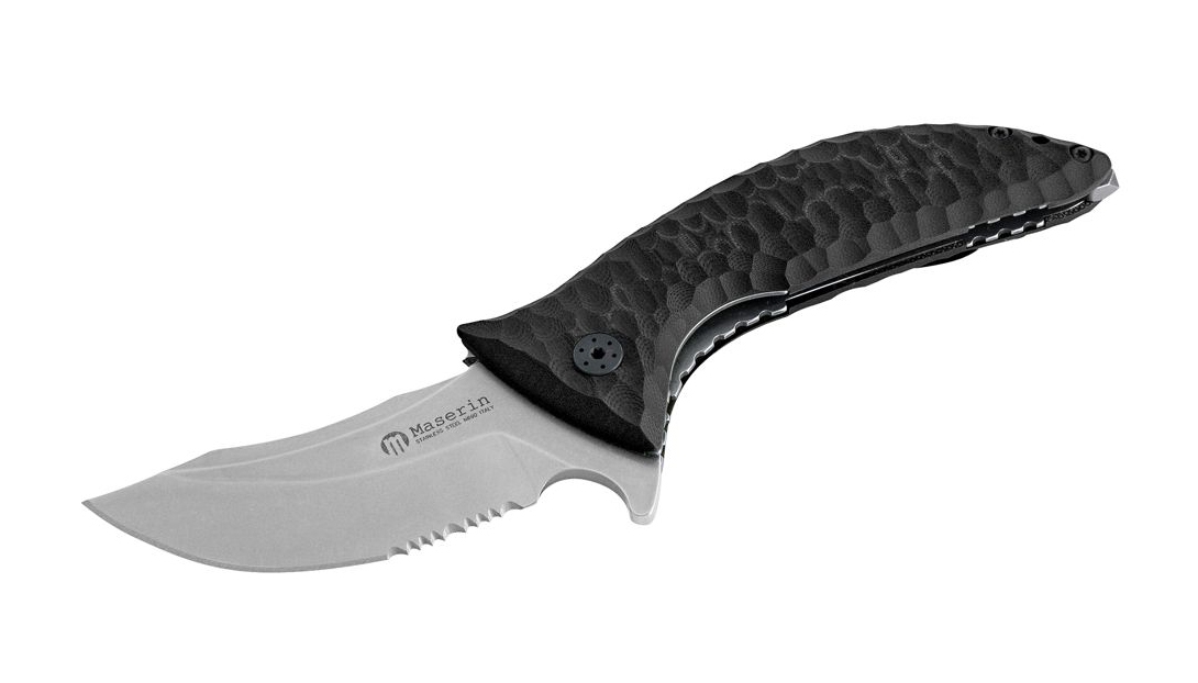 Maserin 640/G10N Ghost, N690, Black G10