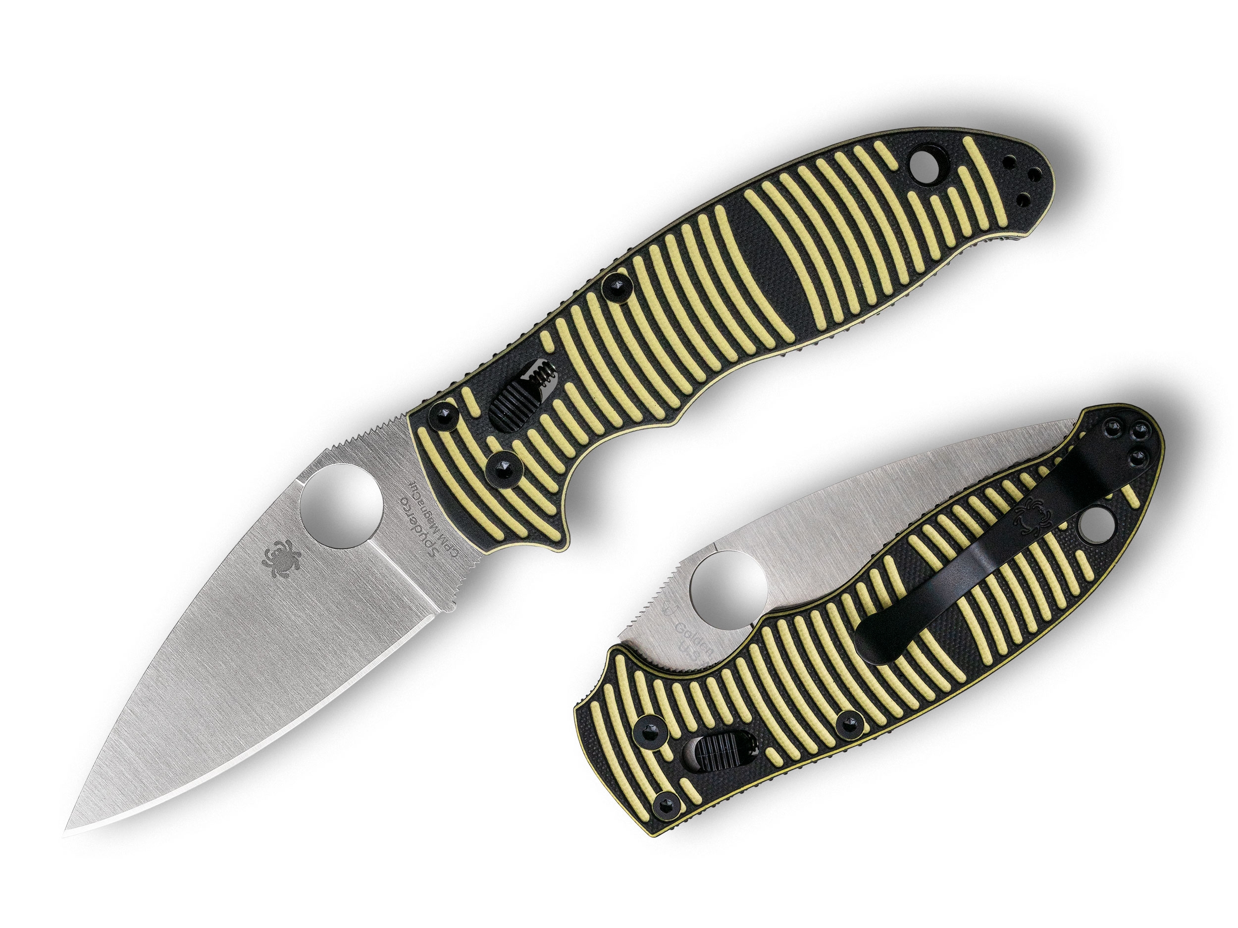 Spyderco C101GBKYLMCP2 Manix 2 Salt, Magnacut