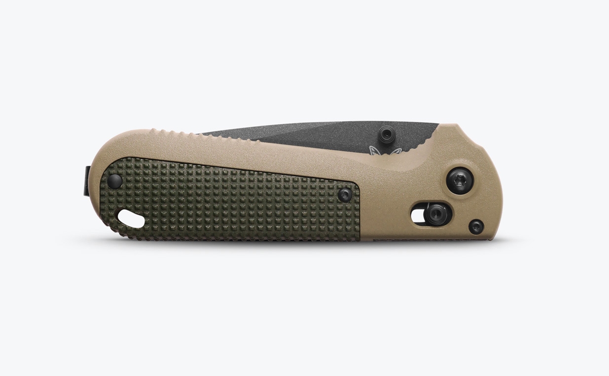 Benchmade 431BK-1 REDOUBT, Tanto, Green Grivory
