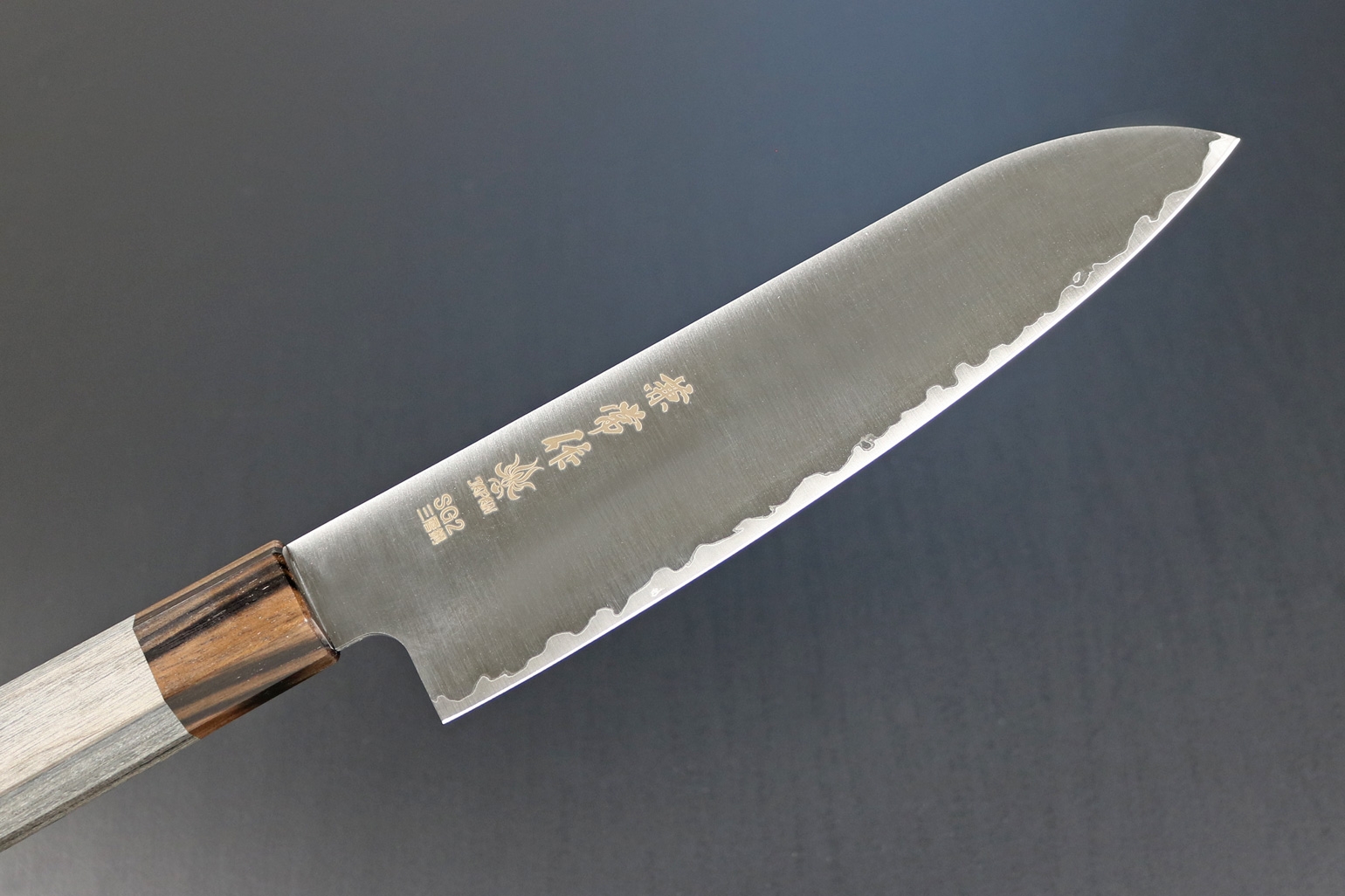 Kanetsune KC-383 Santoku 180 mm, Super Gold Steel