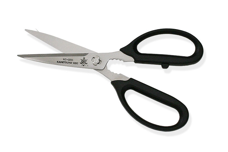 Kanetsune KC-020S Kitchen Scissors/ Schere schwarz