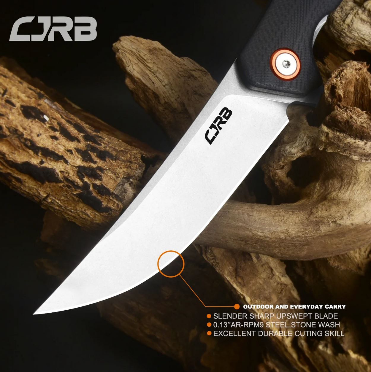 CJRBJ1906-BKC Gobi AR-RPM9, Black G-10