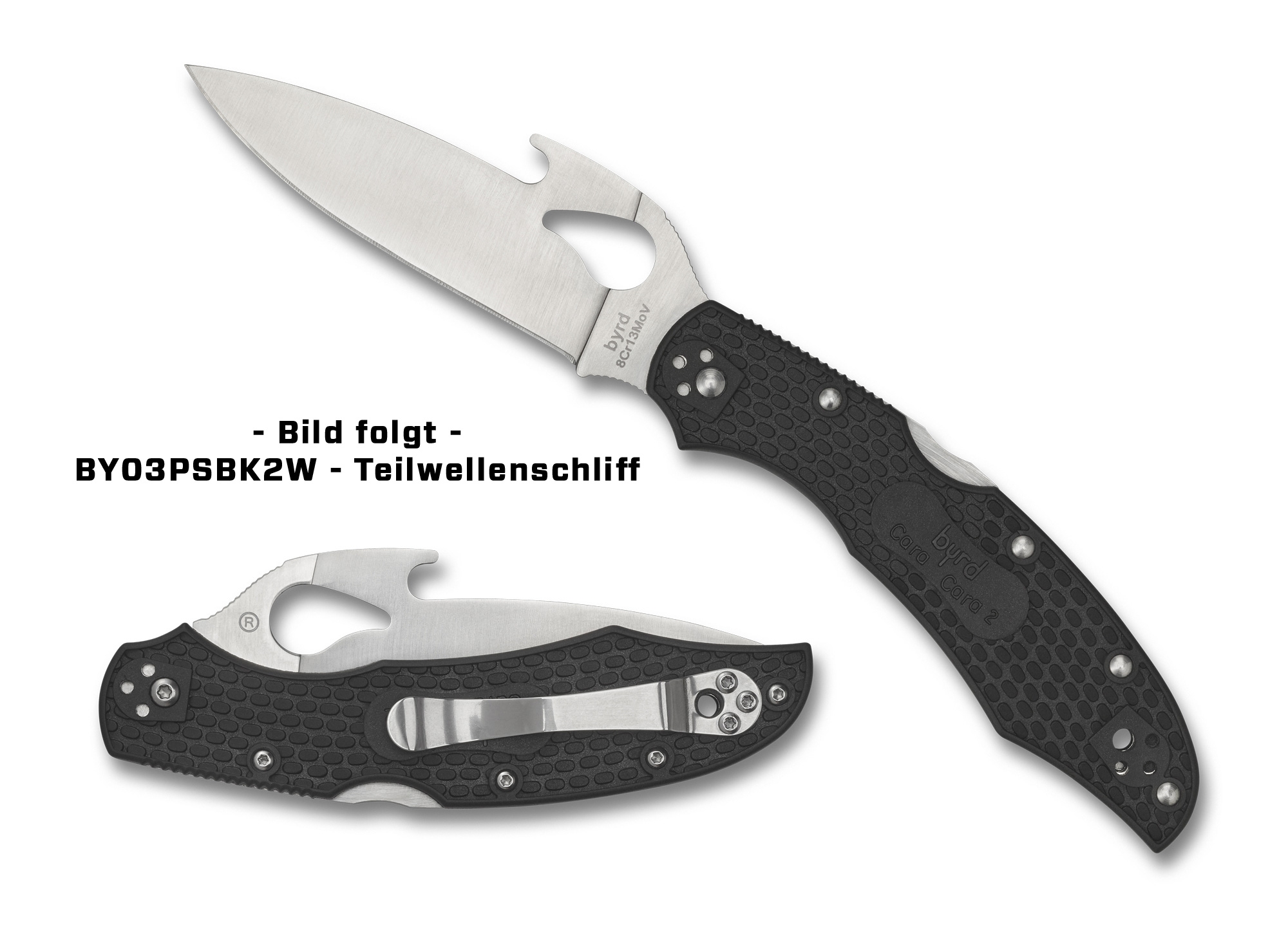 Spyderco BY03PSBK2W Cara Cara 2, Emerson Opener