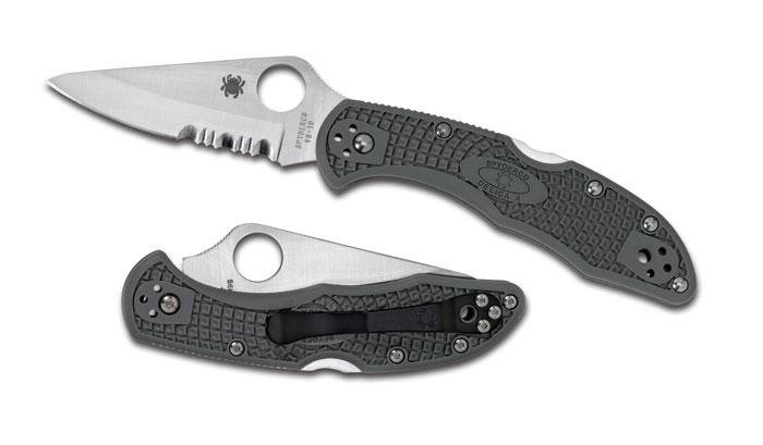Spyderco C11PSFG Delica 4, FRN Foliage Green