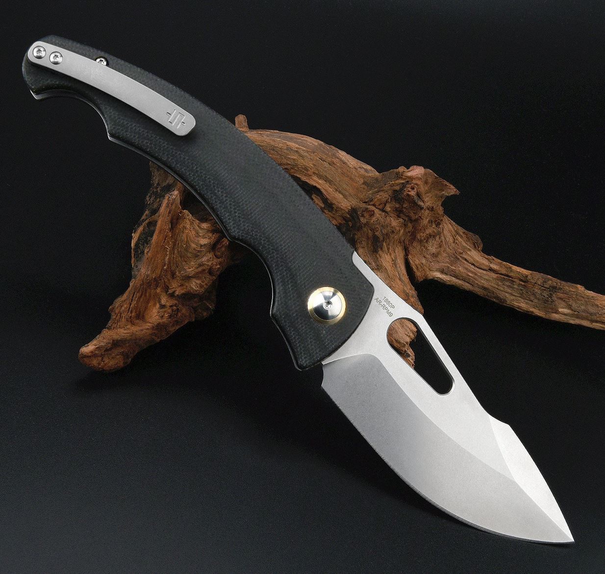 ARTC1860P-MBK Xcellerator AR-RPM9, Black Micarta