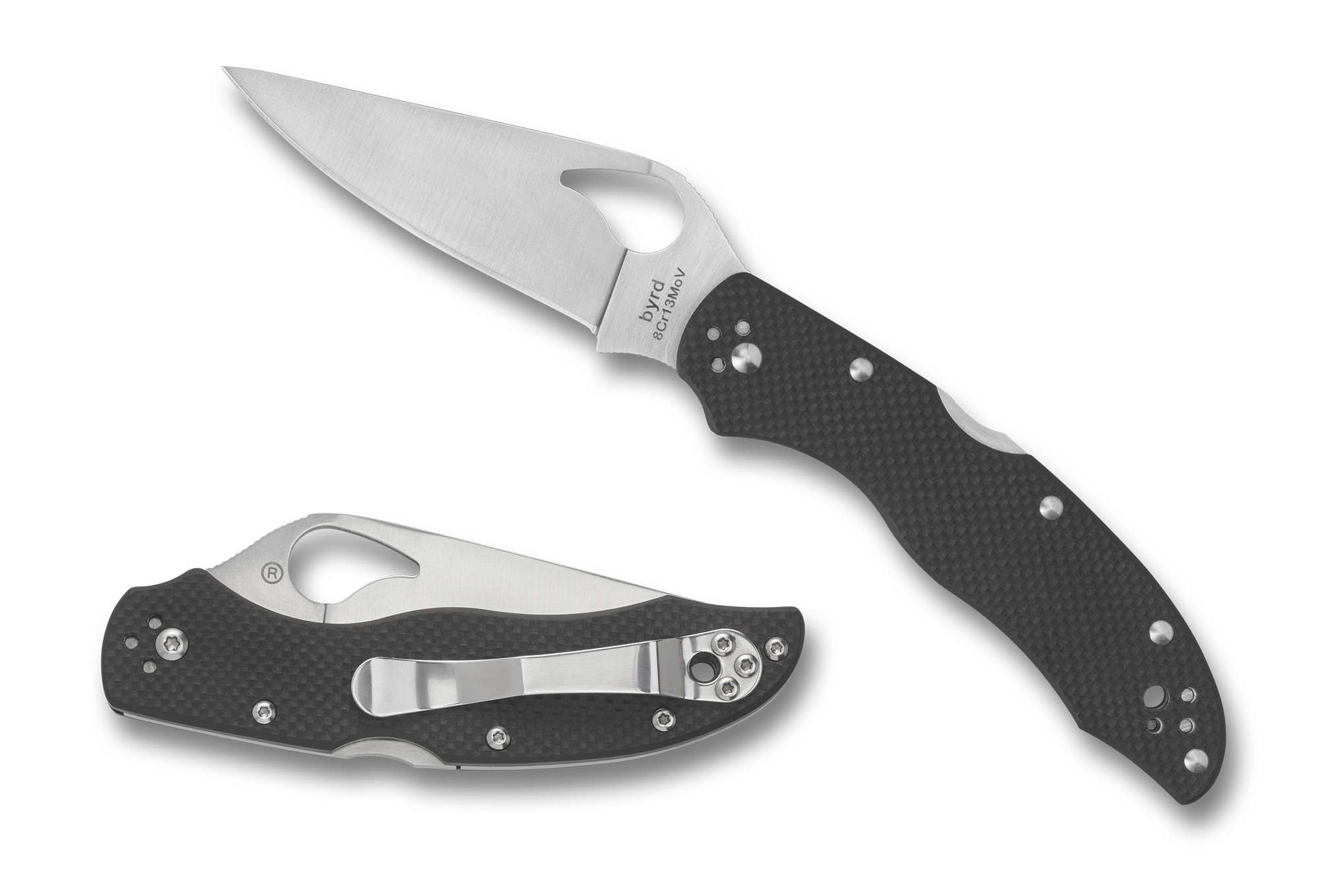 Spyderco BY01GP2 Harrier 2, G-10 Black