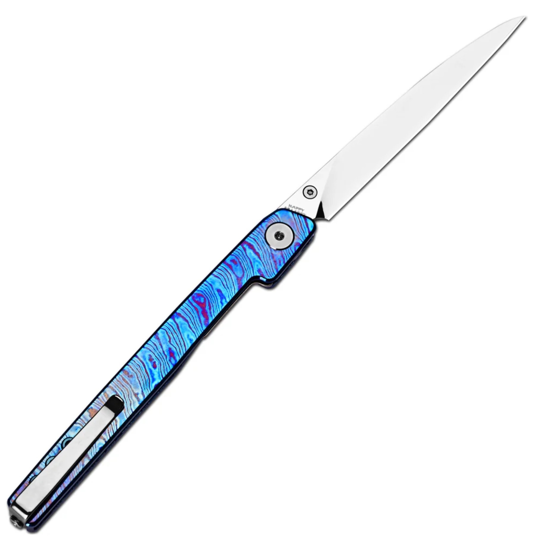 CJRBJ1965G-TD Lanky, S90V, Blue Timascus