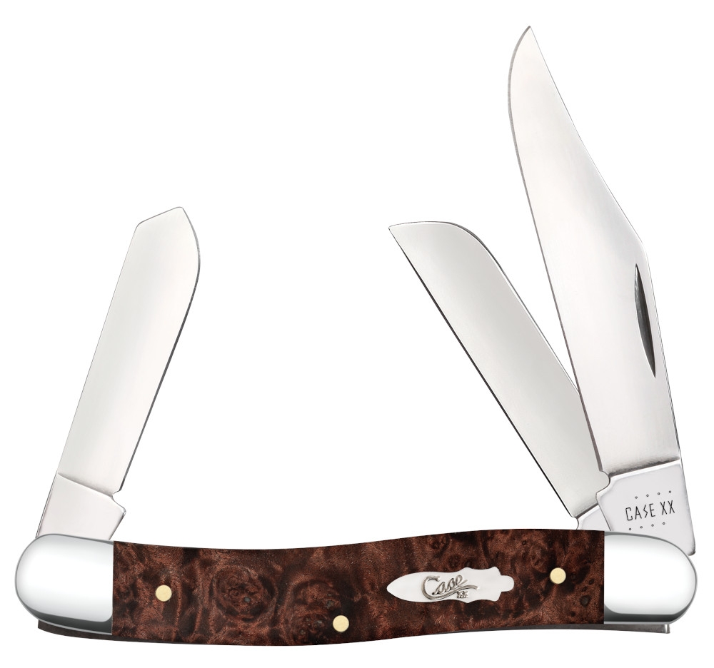 Case SS Maple Burl Wood Stockman