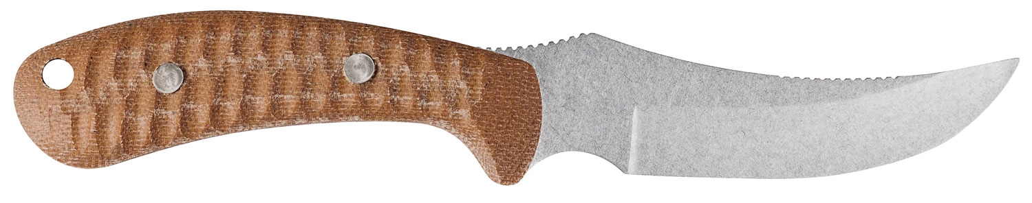 Case SS Natural Canvas Micarta Ridgeback Hunter