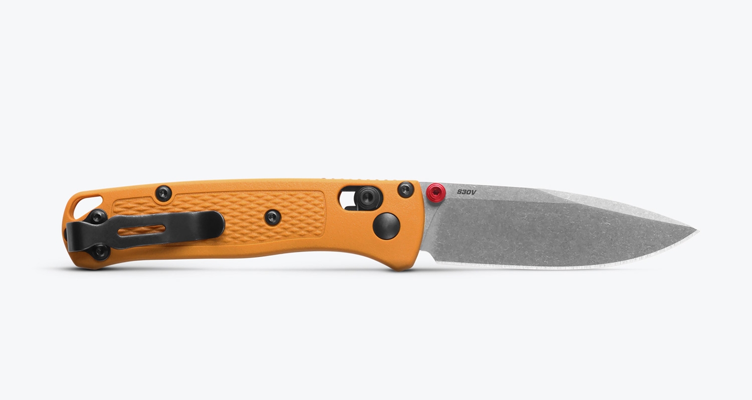 Benchmade 533-08 MINI BUGOUT, Yellow Grivory