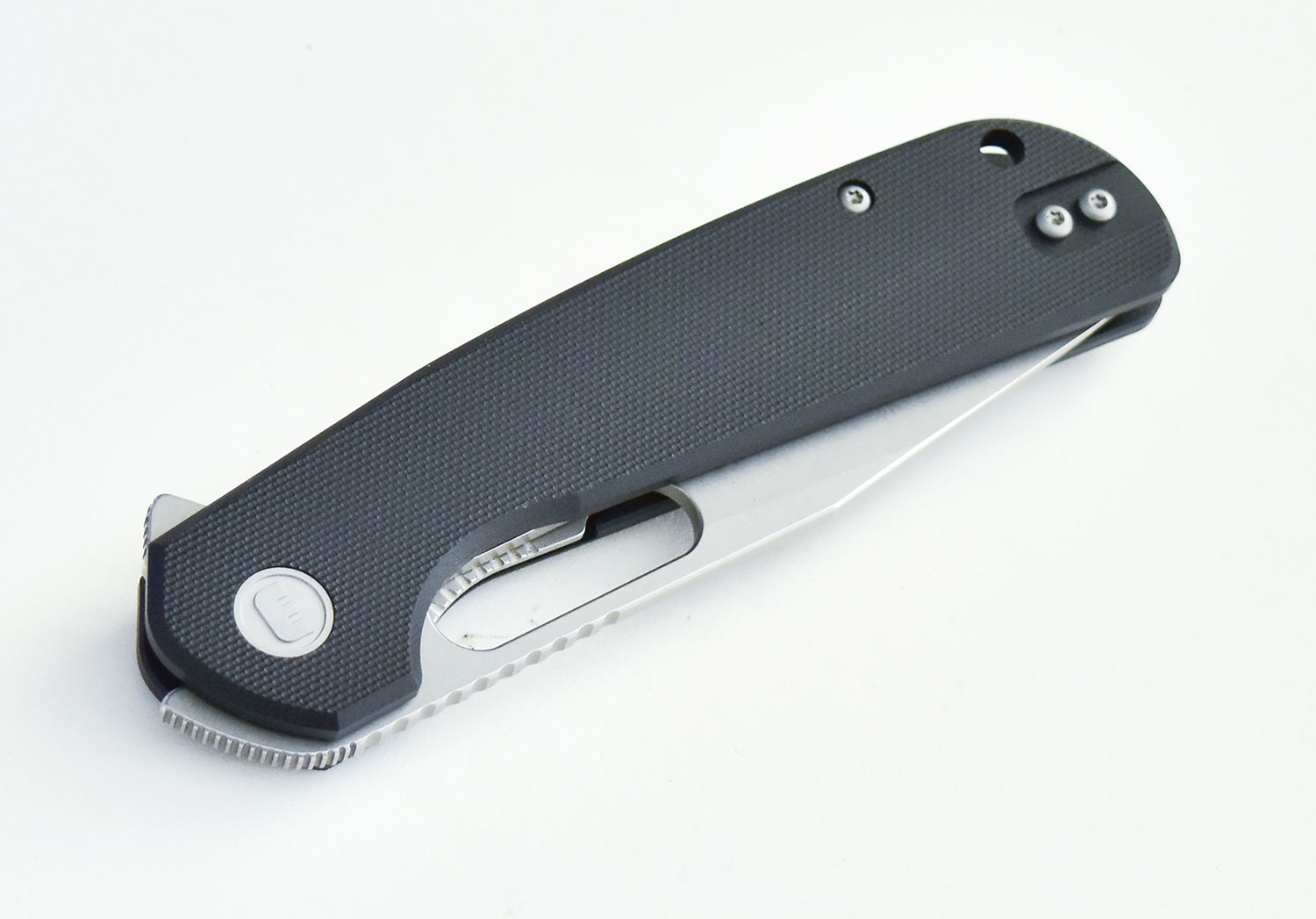 Liong Mah Trinity, Black G10, Stonewash
