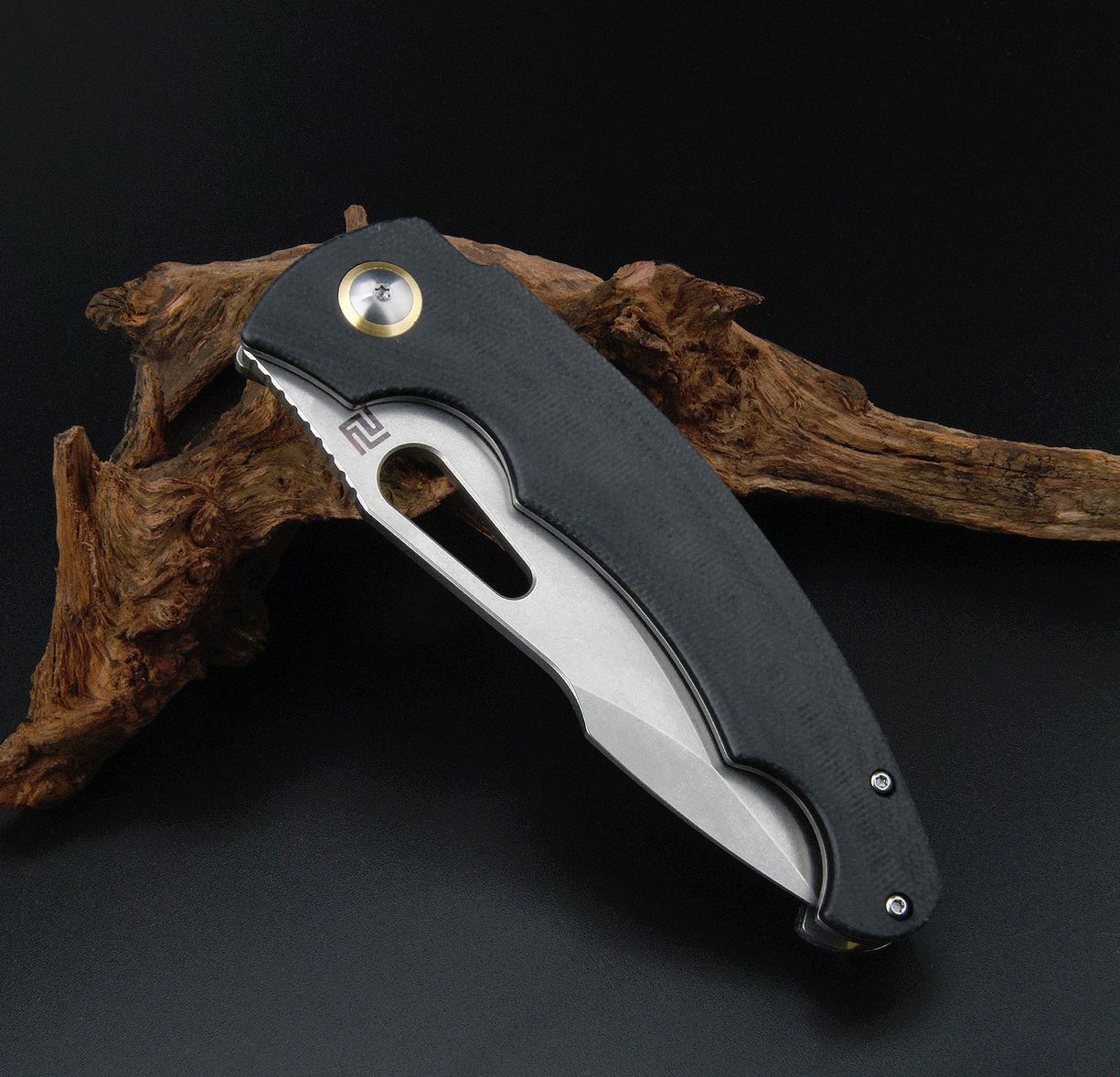 ARTC1860P-MBK Xcellerator AR-RPM9, Black Micarta