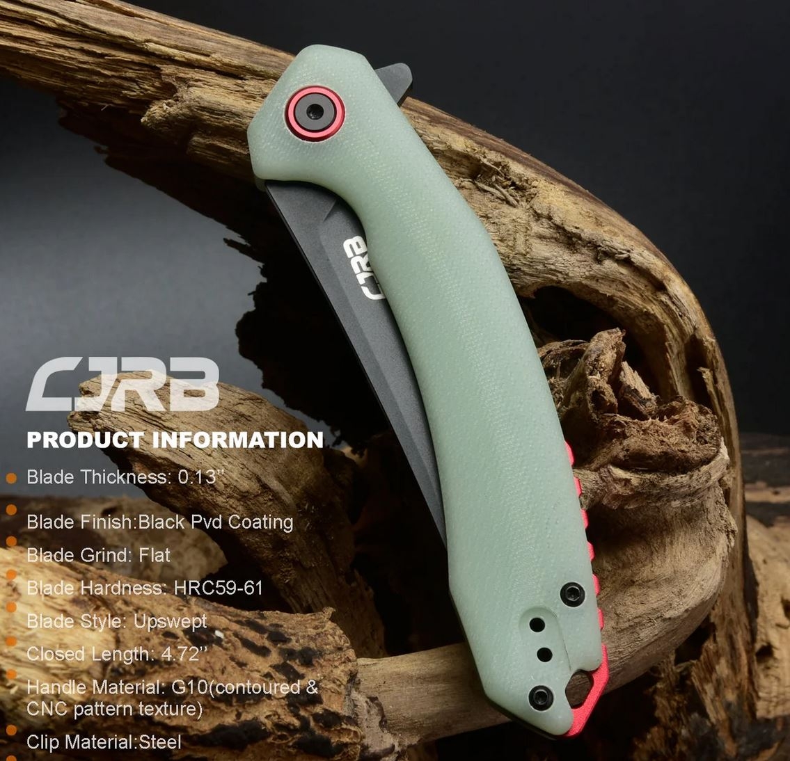 CJRBJ1906-BNTG Gobi AR-RPM9, Nat. Green G10, Black