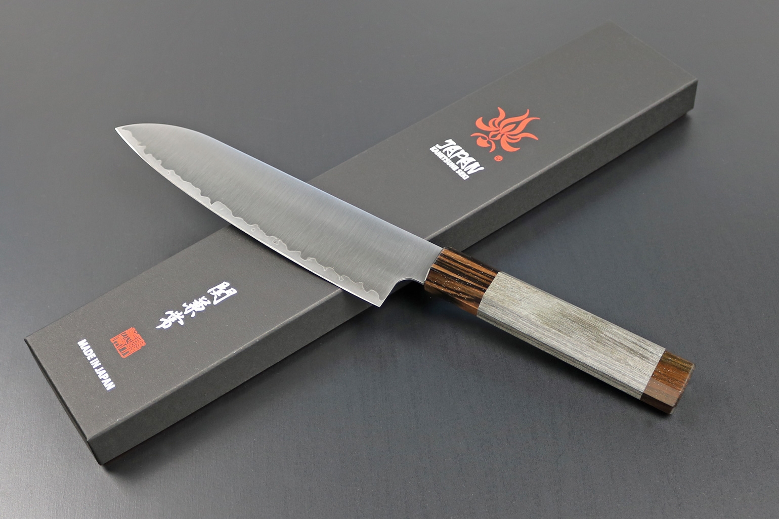 Kanetsune KC-383 Santoku 180 mm, Super Gold Steel