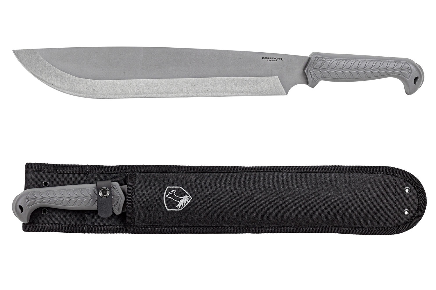 Condor Terra Camp Machete, Gray