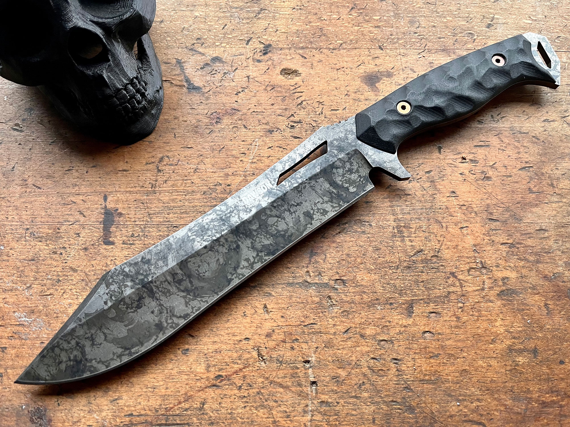 Dawson Dominion Clip Point Rainstorm Black, ProCut