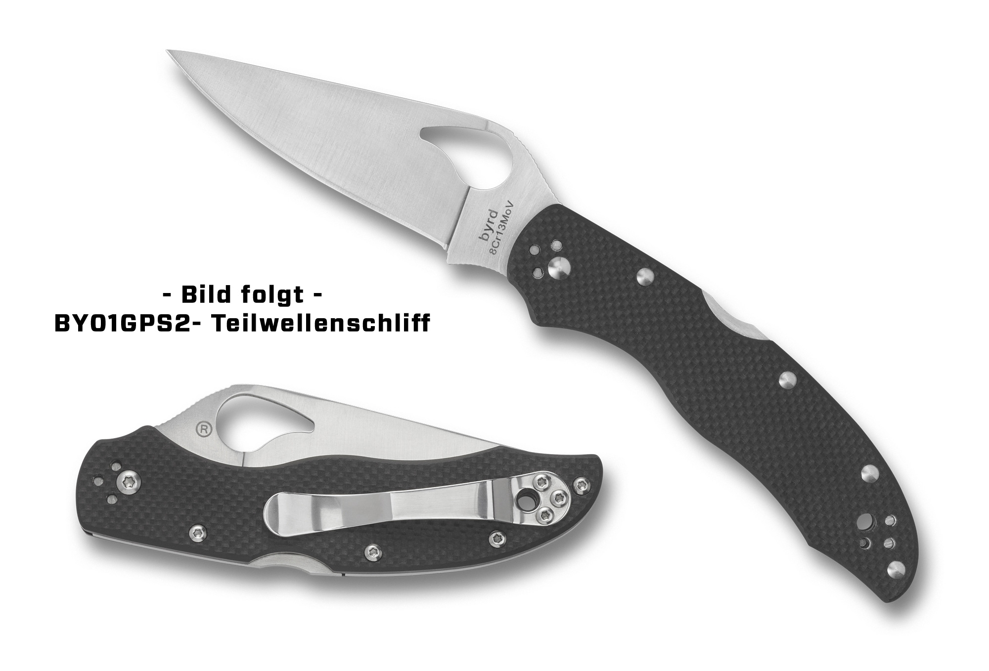 Spyderco BY01GPS2 Harrier 2, G-10 Black