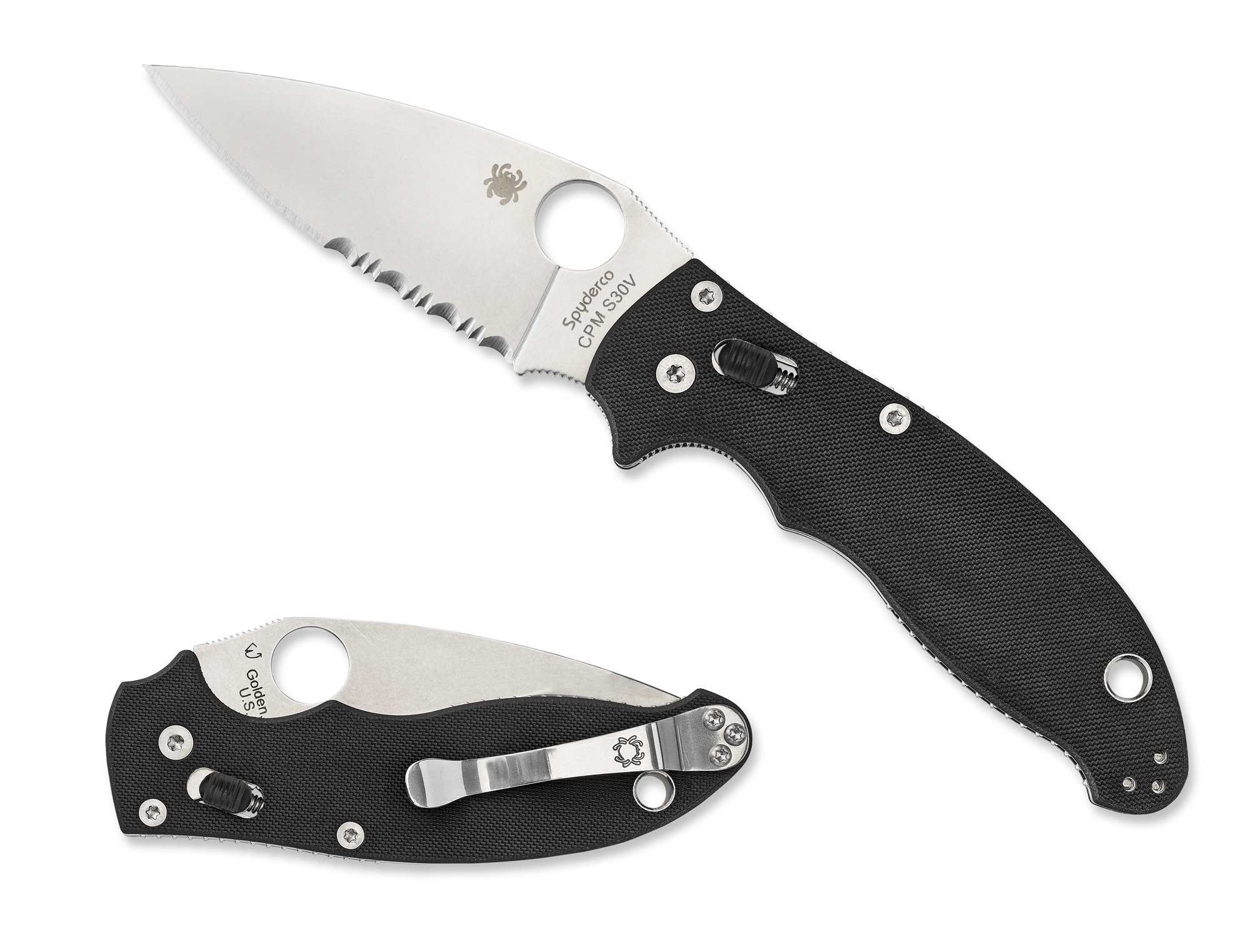 Spyderco C101GPS2 Manix 2, G-10