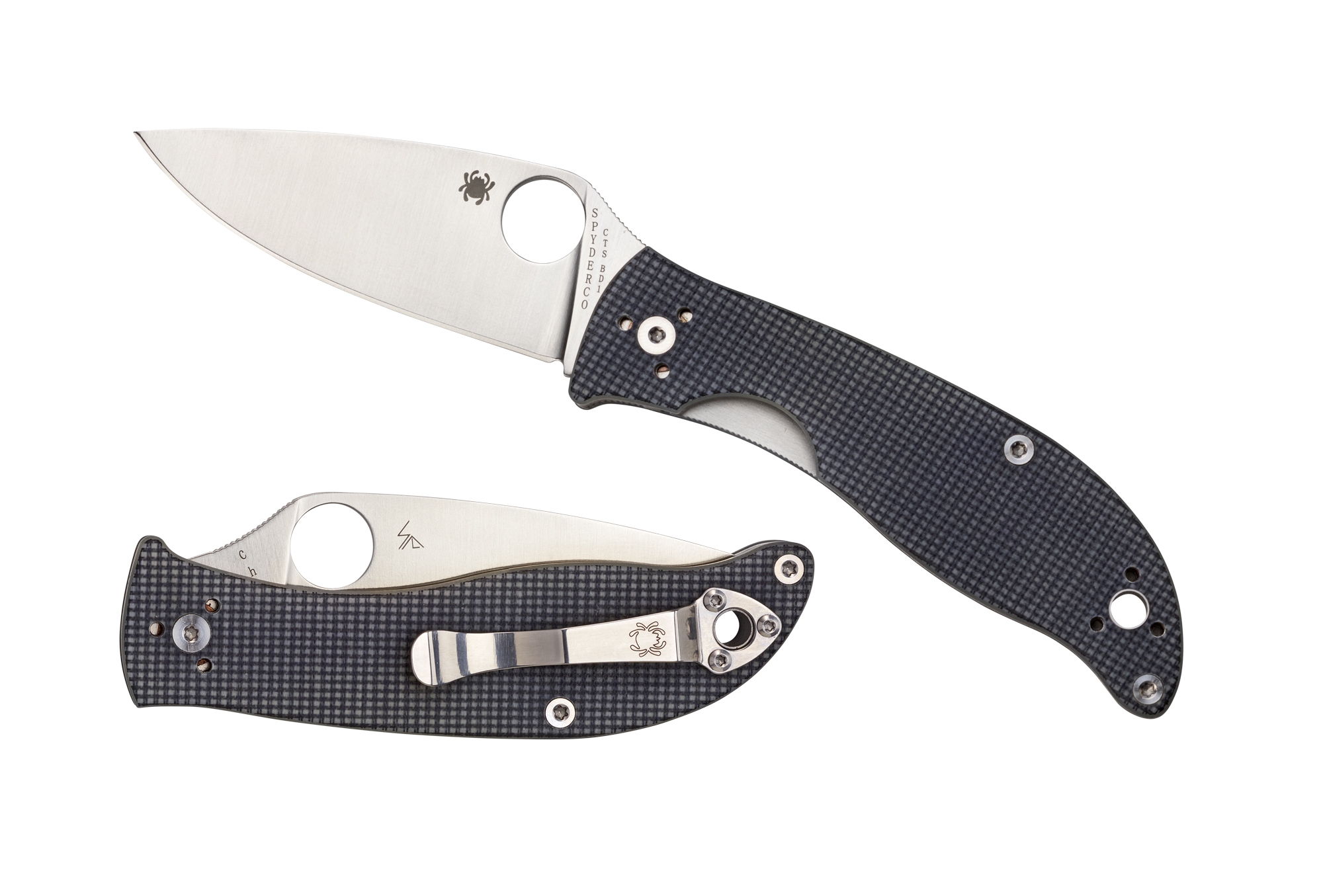 Spyderco C220GPGY Polestar, G-10